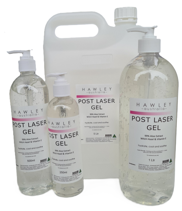 Post Laser Gel with Aloe Vera, Witch Hazel and Vitamin E