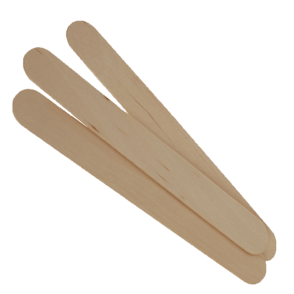 Large Wooden Wax Spatula's - 100pk & 500pk