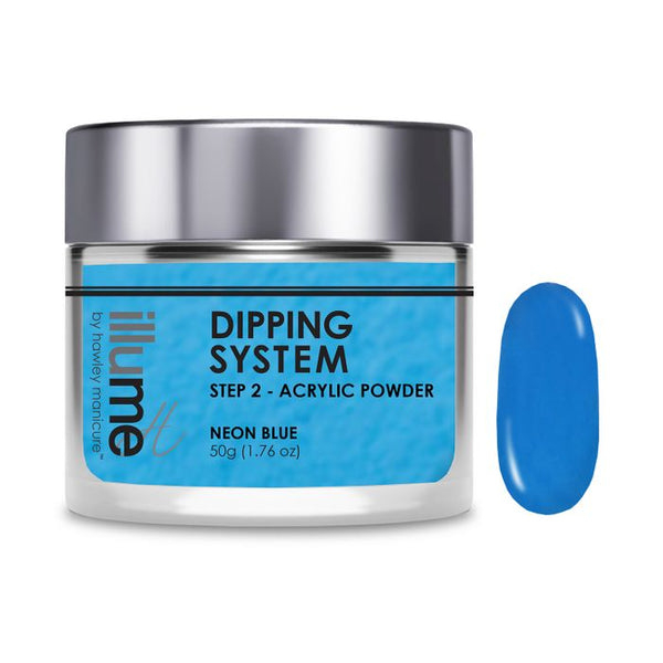 Neon Blue Dipping Powder